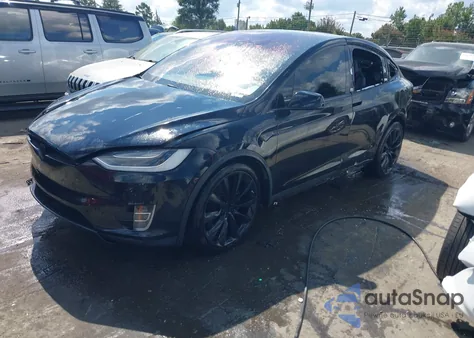 2016 Tesla Model X 60D/70D/75D/90D/P100D from USA, damaged, VIN 5YJXCBE27GF016719